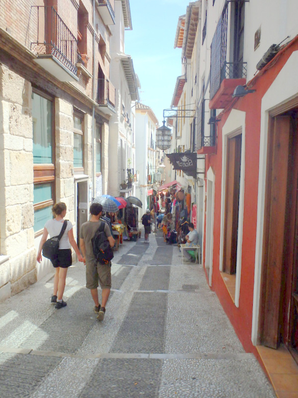 Old Arab Quarter, Granada.